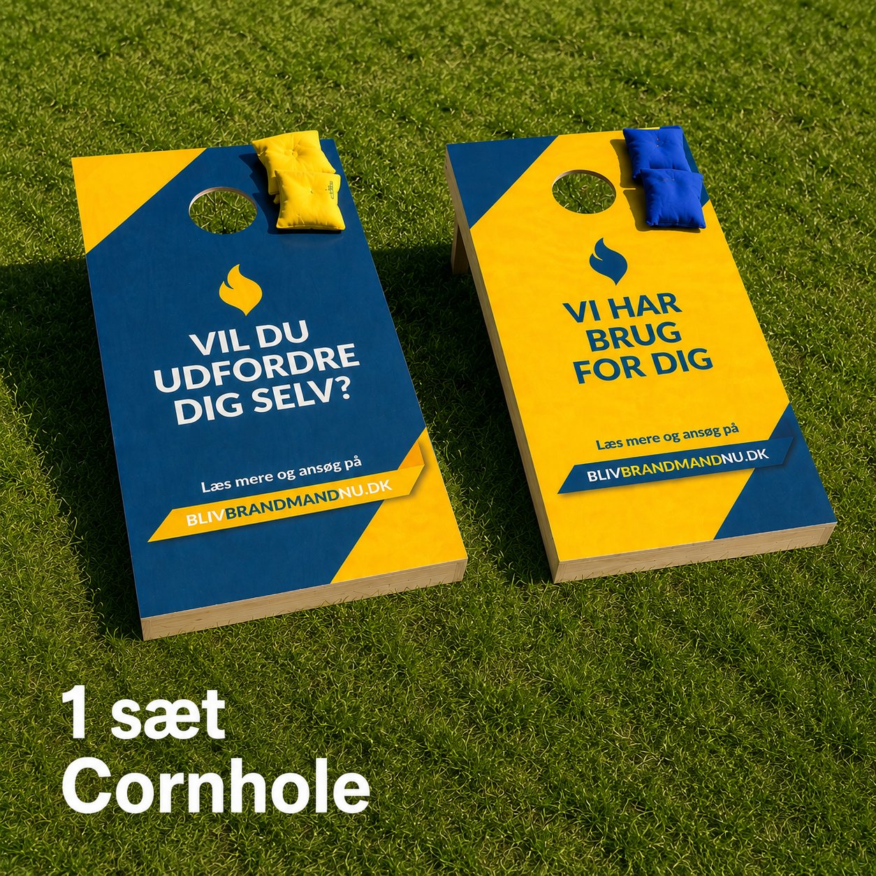 Cornhole spil – 1 sæt